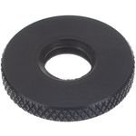 K&M Thumbwheel Alu BK
