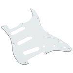 Fender Pickguard SSS WH