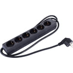 Stairville 6 Way Power Split Black