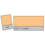 Lee Filter Roll 204 F. C.T. Orange