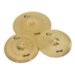 Stagg CXA Cymbal Set Brass Starter