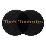 Technics Slipmat Black/Gold Logo