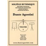 Dante Agostini Solfege Rhythmique Vol.1