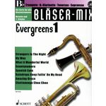 Schott Bläser-Mix Evergreens Vol.1 Bb