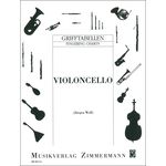 Zimmermann Verlag Grifftabelle Violoncello