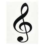 Design-Studio Worms Sticker Treble Clef 2 Anth.