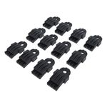 Holdon Maxi Clip Black 12pcs Pack