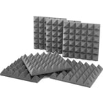 Auralex Acoustics 4" Studiofoam Pyramids CH