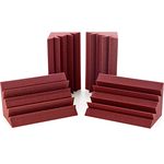 Auralex Acoustics Lenrd Bass Traps Burgundy 4