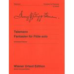 Universal Edition Telemann Fantasien f.Flöte