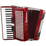 Startone Piano Accordion 72 Red