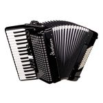 Startone Piano Accordion 72 Black