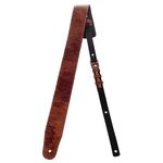Richter Guitar Strap Luxury Worn Brown
