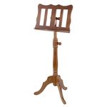 K&M 117 Wooden Music Stand Walnut
