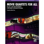 Alfred Music Publishing Movie Quartets for All Flute