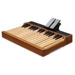 Viscount MIDI Bass Pedal 30 Dark Oak