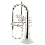 Schilke Bb- Flugelhorn silver plated