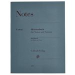 Henle Verlag Sketchbook Music Notes A4