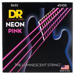 DR Strings HiDef Neon Pink NPB-45