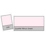 Lee Filter Roll 249 Qu.Minus Green
