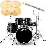 DW PDP Mainstage -Black- Bundle