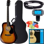 Fender Squier SA-105CE SB Bundle 2