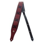 Minotaur Coat of Arms Vintage Red Strap