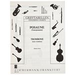 Zimmermann Verlag Fingering Chart Trombone