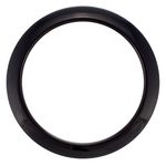 Bass Drum O's 4" Black round HBL4