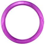 Bass Drum O's 4" Purple Chrome round HCP4