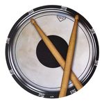 Music Sales Mouse Pad Drum Head And Sticks