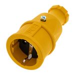 PCE Rubber Safety Socket EU Ye
