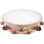 Ron Vaughn 10" Tambourine H German Silver