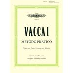 C.F. Peters Vaccai Metodo Canto High