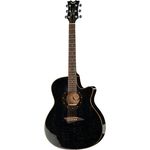 Dean Guitars Exotica Quilt Ash TBK