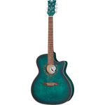 Dean Guitars Exotica Quilt Ash TBLS