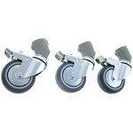 Manfrotto 110 Wheel Set Ø 75 with Brake