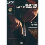 Alfred Music Publishing Realtime Jazz Standards - Bass