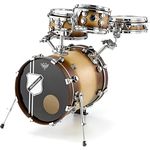 Millenium Travel Mate Set brown burst