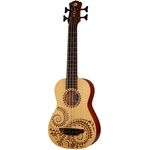 Luna Guitars Tattoo Ukulele Bass