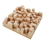 the t.akustik Diffusor Manhattan wood