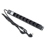 Adam Hall 87478 19" France Powerstrip