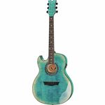 Dean Guitars Exhibition FM Faded Denim LH