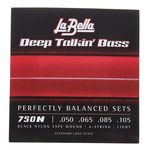 La Bella 750N Black Nylon L
