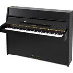 Sauter Piano, used, black satin