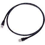 Telegärtner CAT6A Patchkabel 1m, sw