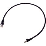 Telegärtner CAT6A Patchkabel 0,5m, sw