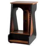 Zaor Miza Rack 16U black cherry