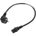 Stairville Mains Adapter IEC 0,5m Angle