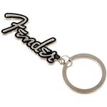 Fender Logo Key Chain Silver/Black